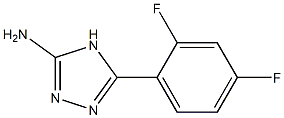 5-(2,4-difluorophenyl)-4H-1,2,4-triazol-3-amine Struktur