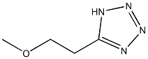 5-(2-methoxyethyl)-1H-1,2,3,4-tetrazole Struktur