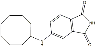 5-(cyclooctylamino)-2,3-dihydro-1H-isoindole-1,3-dione Struktur