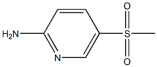 5-(methylsulfonyl)pyridin-2-amine Struktur