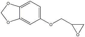 5-(oxiran-2-ylmethoxy)-2H-1,3-benzodioxole Struktur