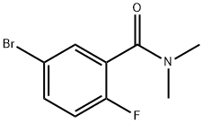 5-bromo-2-fluoro-N,N-dimethylbenzamide Struktur