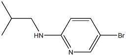 5-bromo-N-(2-methylpropyl)pyridin-2-amine Struktur