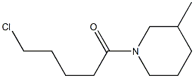 5-chloro-1-(3-methylpiperidin-1-yl)pentan-1-one Struktur