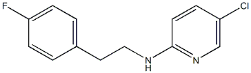 5-chloro-N-[2-(4-fluorophenyl)ethyl]pyridin-2-amine Struktur