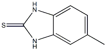 5-methyl-2,3-dihydro-1H-1,3-benzodiazole-2-thione Struktur