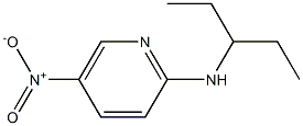 5-nitro-N-(pentan-3-yl)pyridin-2-amine Struktur