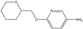 6-(oxan-2-ylmethoxy)pyridin-3-amine Struktur