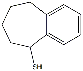 6,7,8,9-tetrahydro-5H-benzo[7]annulene-5-thiol Struktur