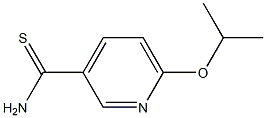 6-isopropoxypyridine-3-carbothioamide Struktur