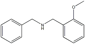 benzyl[(2-methoxyphenyl)methyl]amine Struktur