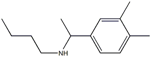 butyl[1-(3,4-dimethylphenyl)ethyl]amine Struktur