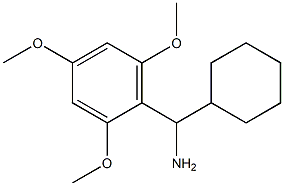 cyclohexyl(2,4,6-trimethoxyphenyl)methanamine Struktur