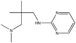 dimethyl({2-methyl-2-[(pyrimidin-2-ylamino)methyl]propyl})amine Struktur