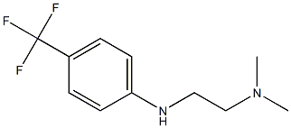 dimethyl(2-{[4-(trifluoromethyl)phenyl]amino}ethyl)amine Struktur