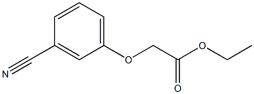 ethyl (3-cyanophenoxy)acetate Struktur