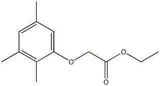 ethyl 2-(2,3,5-trimethylphenoxy)acetate Struktur