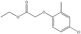 ethyl 2-(4-chloro-2-methylphenoxy)acetate Struktur