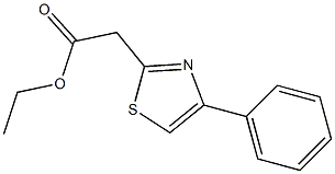 ethyl 2-(4-phenyl-1,3-thiazol-2-yl)acetate Struktur