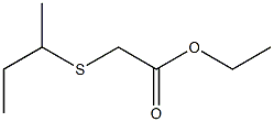 ethyl 2-(butan-2-ylsulfanyl)acetate Struktur