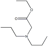 ethyl 2-(dipropylamino)acetate Struktur