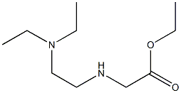 ethyl 2-{[2-(diethylamino)ethyl]amino}acetate Struktur