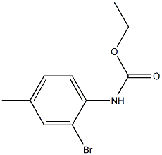 ethyl 2-bromo-4-methylphenylcarbamate Struktur