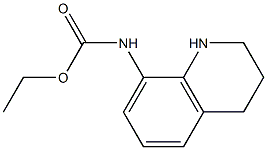 ethyl N-(1,2,3,4-tetrahydroquinolin-8-yl)carbamate Struktur