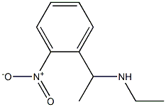 ethyl[1-(2-nitrophenyl)ethyl]amine Struktur