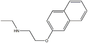 ethyl[2-(naphthalen-2-yloxy)ethyl]amine Struktur