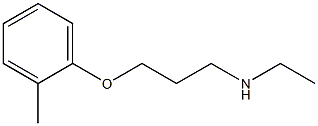 ethyl[3-(2-methylphenoxy)propyl]amine Struktur