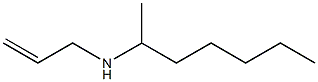 heptan-2-yl(prop-2-en-1-yl)amine Struktur