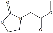 methyl 2-(2-oxo-1,3-oxazolidin-3-yl)acetate Struktur