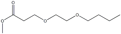 methyl 3-(2-butoxyethoxy)propanoate Struktur