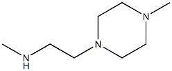 methyl[2-(4-methylpiperazin-1-yl)ethyl]amine Struktur