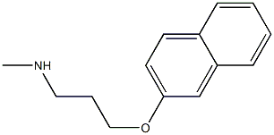 methyl[3-(naphthalen-2-yloxy)propyl]amine Struktur