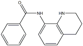 N-(1,2,3,4-tetrahydroquinolin-8-yl)benzamide Struktur