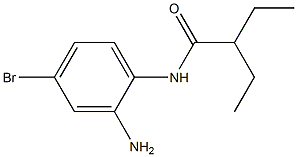 N-(2-amino-4-bromophenyl)-2-ethylbutanamide Struktur