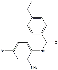 N-(2-amino-4-bromophenyl)-4-ethylbenzamide Struktur