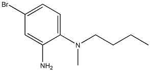 N-(2-amino-4-bromophenyl)-N-butyl-N-methylamine Struktur