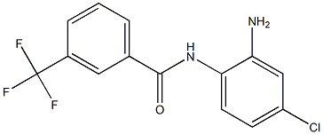 N-(2-amino-4-chlorophenyl)-3-(trifluoromethyl)benzamide Struktur