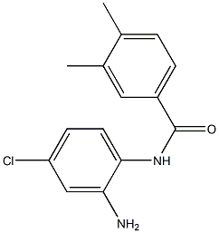 N-(2-amino-4-chlorophenyl)-3,4-dimethylbenzamide Struktur