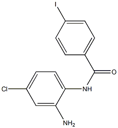 N-(2-amino-4-chlorophenyl)-4-iodobenzamide Struktur