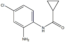 N-(2-amino-4-chlorophenyl)cyclopropanecarboxamide Struktur