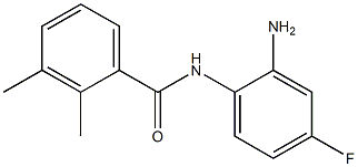 N-(2-amino-4-fluorophenyl)-2,3-dimethylbenzamide Struktur