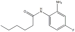 N-(2-amino-4-fluorophenyl)hexanamide Struktur