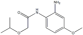 N-(2-amino-4-methoxyphenyl)-2-(propan-2-yloxy)acetamide Struktur