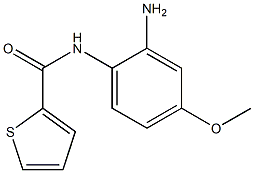 N-(2-amino-4-methoxyphenyl)thiophene-2-carboxamide Struktur