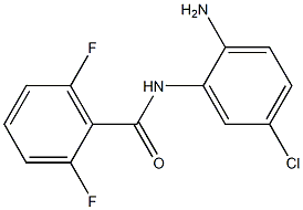 N-(2-amino-5-chlorophenyl)-2,6-difluorobenzamide Struktur