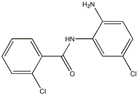 N-(2-amino-5-chlorophenyl)-2-chlorobenzamide Struktur